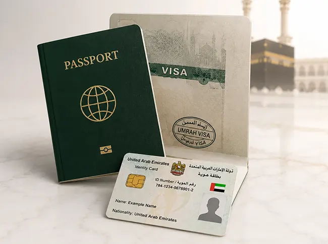 Required Documents for Umrah Visa