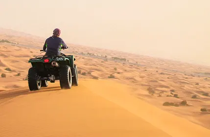 desert safari with 30 mins quad