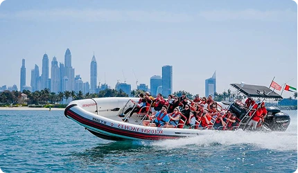 speed boat tour dubai 90 mins